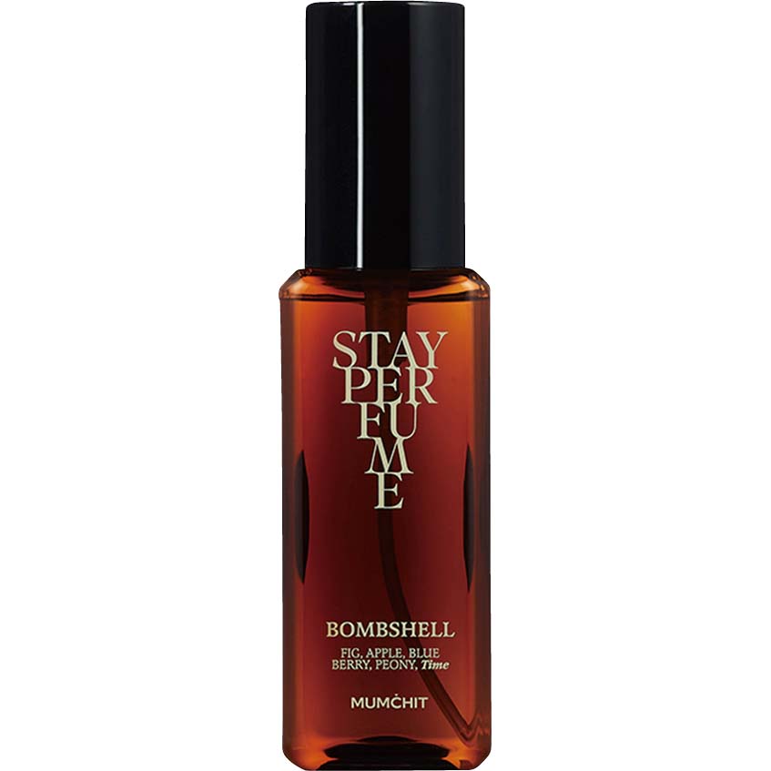 モムチ ステイパフューム ボムシェル 80ml ￥2,970／フィッツコーポレーション