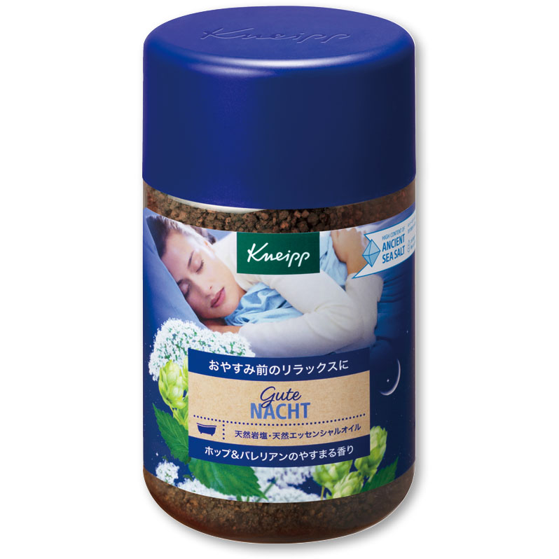 クナイプ クナイプ グーテナハト バスソルト ホップ＆ バレリアンの香り