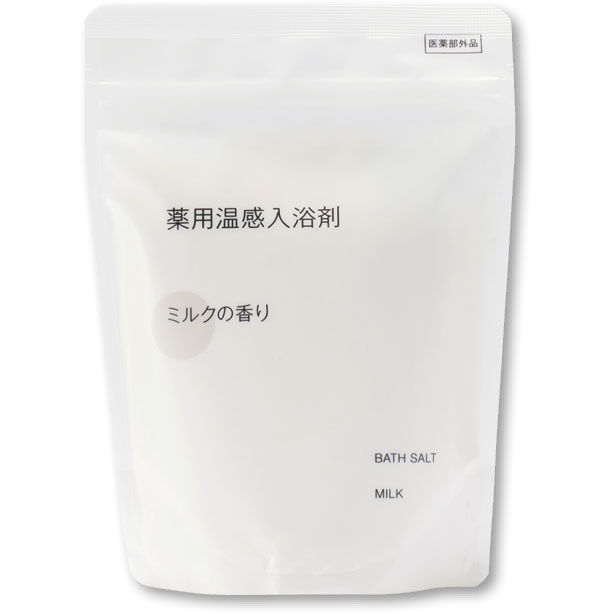 無印良品 薬用温感入浴剤 ミルクの香り[医薬部外品]