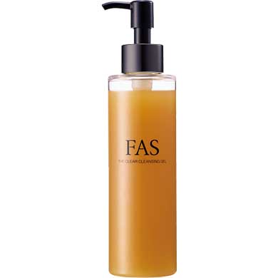 FAS ザ クリア クレンジングジェル
180ml ￥5,940／シロク