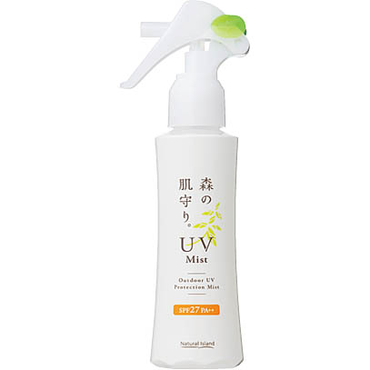 UVミスト SPF27・PA++ 100ml ￥2,970／ナチュラルアイランド