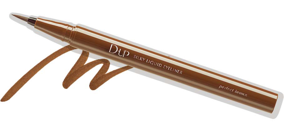 ディーアップ　シルキーリキッドアイライナーWPパーフェクトブラウン
￥1,430／ディー・アップ（4/22発売）