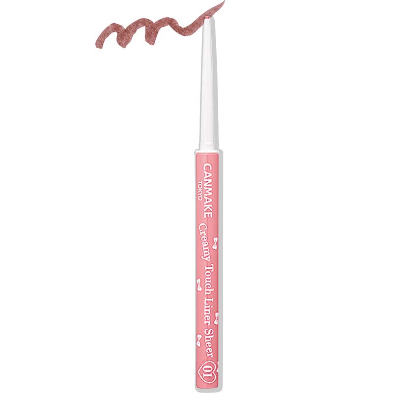 キャンメイク　クリーミータッチライナー シアー 01