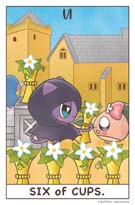 カップの6 (逆位置)